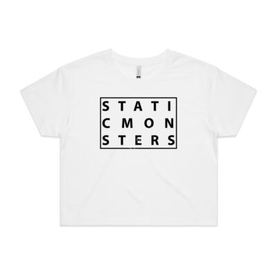 STATICMONSTERS - three line, black Thumbnail
