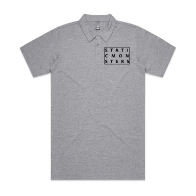 STATICMONSTERS - three line, black Thumbnail