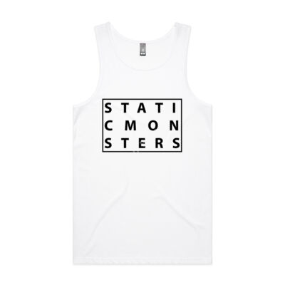 STATICMONSTERS - three line, black Thumbnail