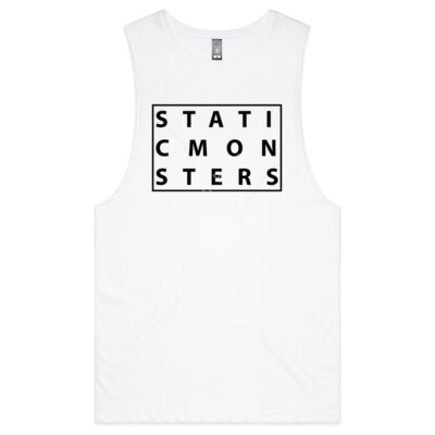 STATICMONSTERS - three line, black Thumbnail