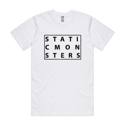 STATICMONSTERS - three line, black Thumbnail