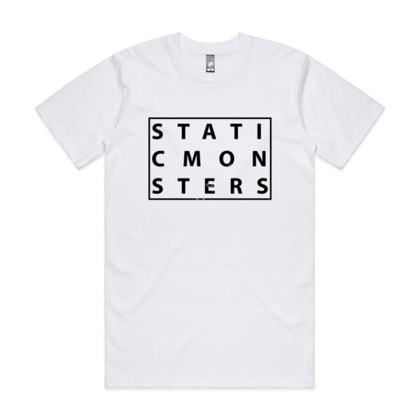 STATICMONSTERS - three line, black Thumbnail