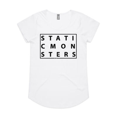 STATICMONSTERS - three line, black Thumbnail