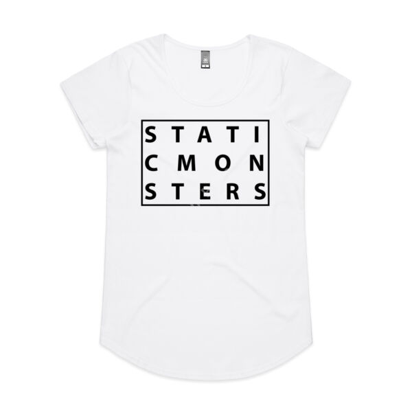 STATICMONSTERS - three line, black Thumbnail