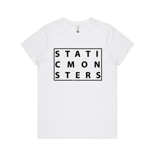 STATICMONSTERS - three line, black Thumbnail