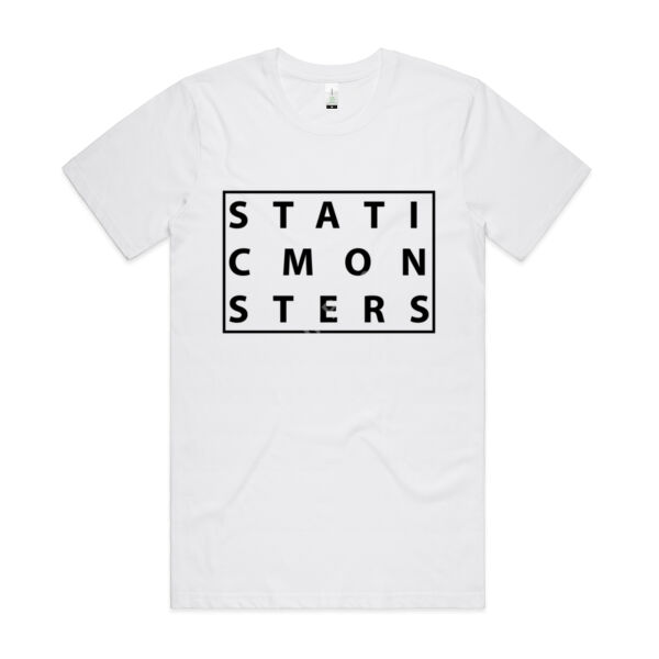 STATICMONSTERS - three line, black Thumbnail