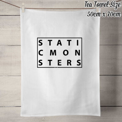 STATICMONSTERS - three line, black Thumbnail