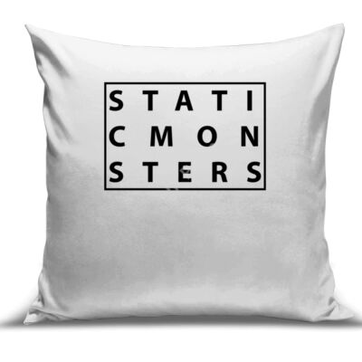 STATICMONSTERS - three line, black Thumbnail