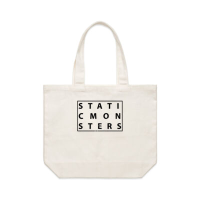 STATICMONSTERS - three line, black Thumbnail