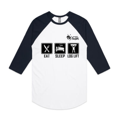 Eat, Sleep, Loglift - Black Thumbnail