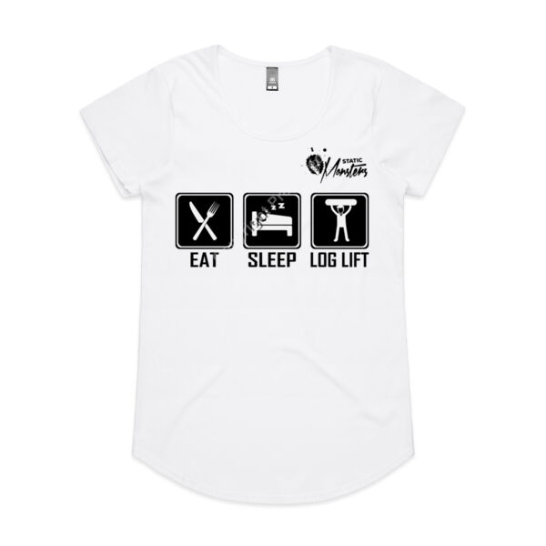 Eat, Sleep, Loglift - Black Thumbnail