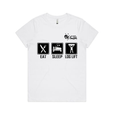 Eat, Sleep, Loglift - Black Thumbnail