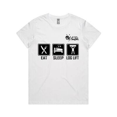 Eat, Sleep, Loglift - Black Thumbnail