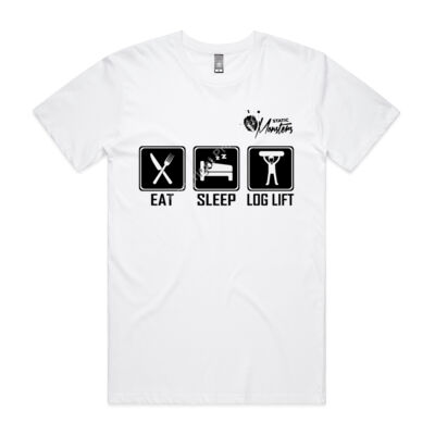 Eat, Sleep, Loglift - Black Thumbnail