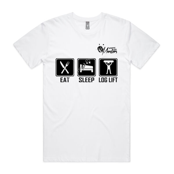Eat, Sleep, Loglift - Black Thumbnail