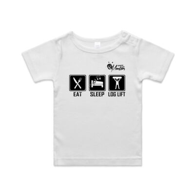 Eat, Sleep, Loglift - Black Thumbnail