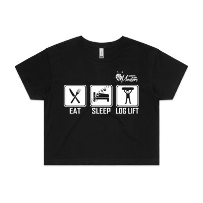 Eat, Sleep, Loglift - White Thumbnail