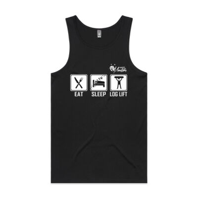 Eat, Sleep, Loglift - White Thumbnail