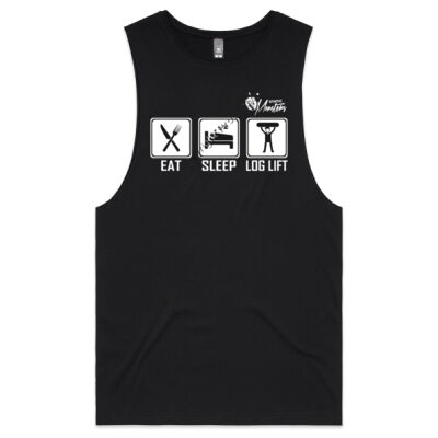 Eat, Sleep, Loglift - White Thumbnail