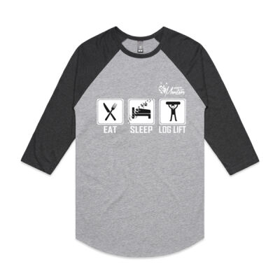 Eat, Sleep, Loglift - White Thumbnail